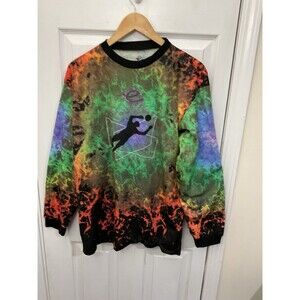 Multicolor Tie-Dye Soccer Goalkeeper Jersey